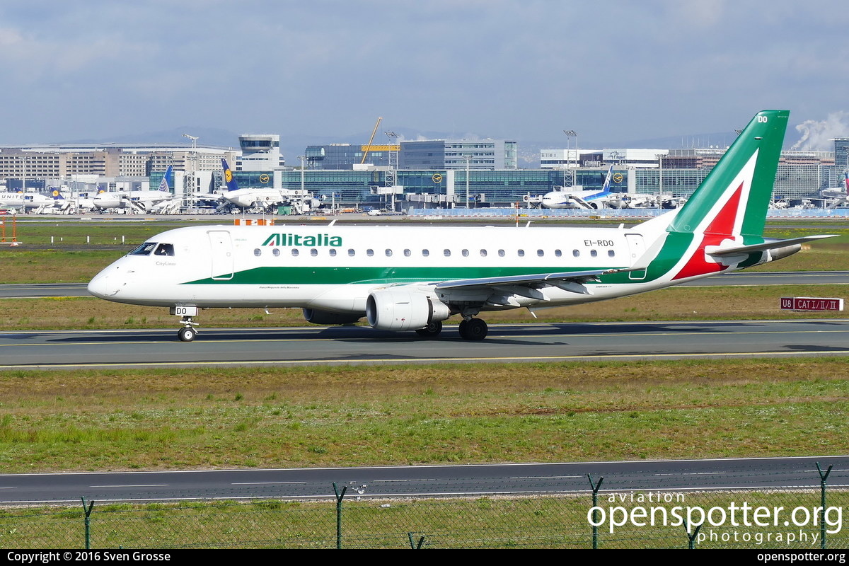 EI-RDO - Alitalia Cityliner Embraer ERJ-175STD (ERJ-170-200) at Frankfurt International Airport (FRA/EDDF) taken by Sven Grosse | openspotter.org | ID: 37488