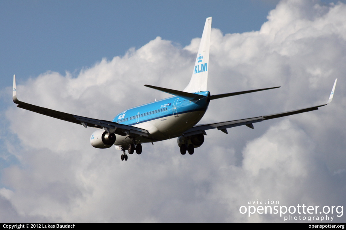 PH-BGR - KLM Royal Dutch Airlines Boeing 737-7K2(WL) at Schiphol Airport (AMS/EHAM) taken by Lukas Baudach | openspotter.org | ID: 4632