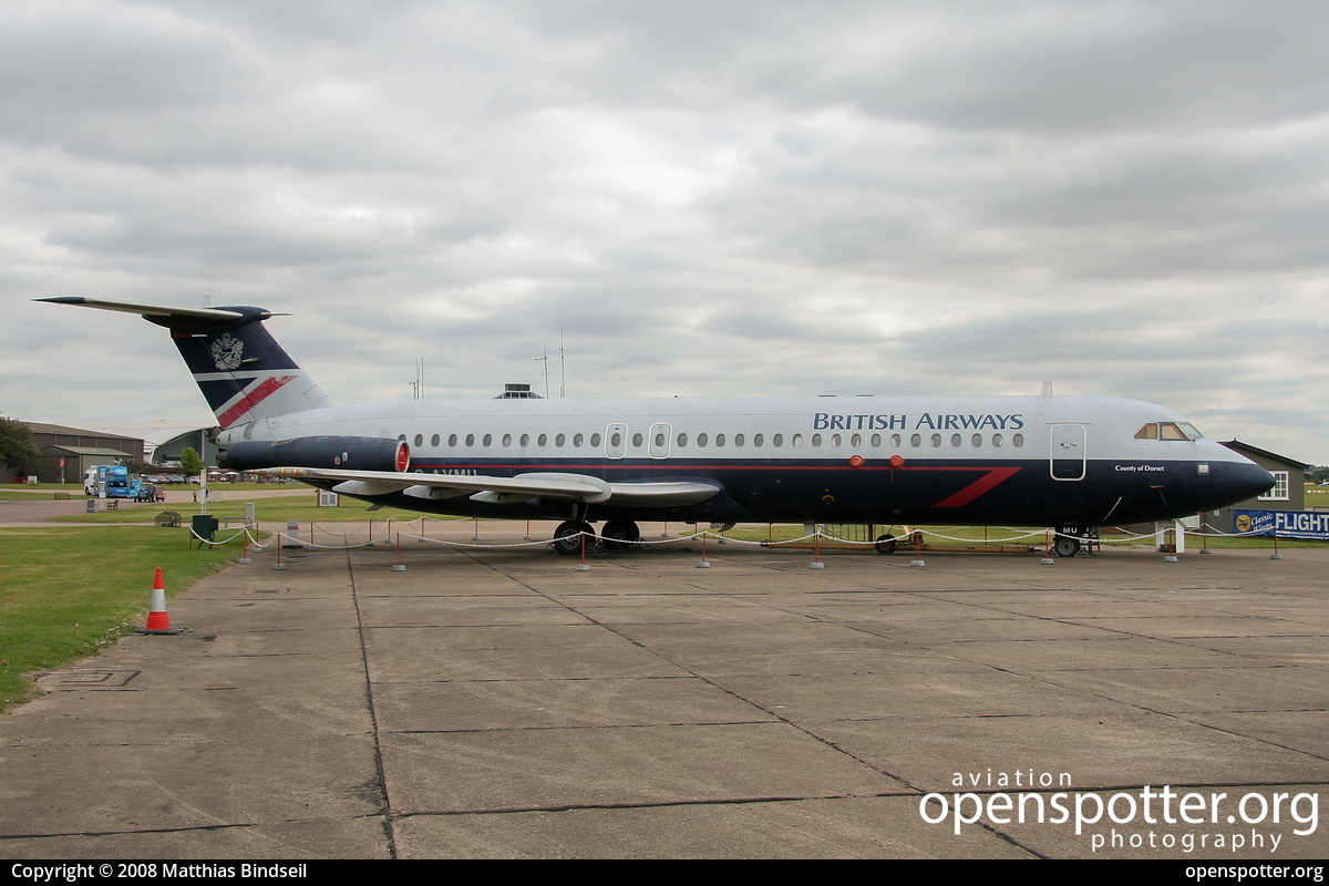 G-AVMU - British Airways BAC One-Eleven 510ED at Duxford Airport (QFO/EGSU) taken by Matthias Bindseil | openspotter.org | ID: 37015