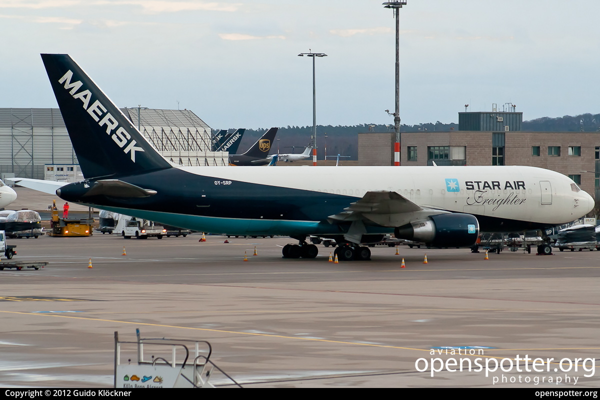 OY-SRP - Star Air Boeing 767-232(BDSF) at Cologne Bonn Airport (Köln/Bonn - Konrad Adenauer) (CGN/EDDK) taken by Guido Klöckner | openspotter.org | ID: 5295