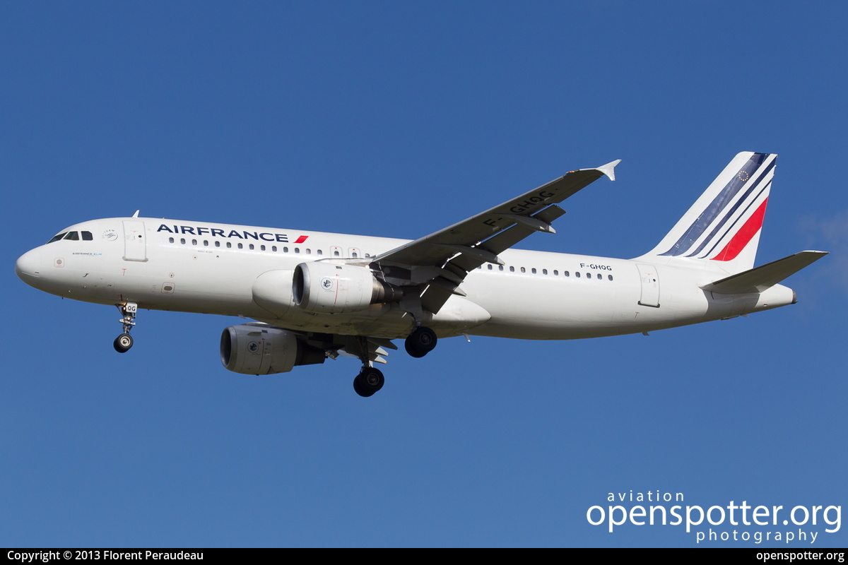 F-GHQG - Air France Airbus A320-211 at Toulouse Blagnac International Airport (TLS/LFBO) taken by Florent Peraudeau | openspotter.org | ID: 6403