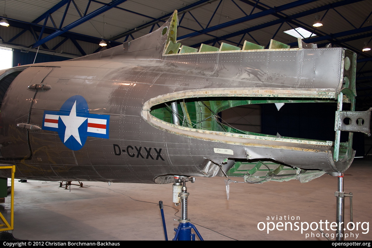 D-CXXX - Air Service Berlin GmbH Douglas DC-3C (C-47B-30-DK) at Berlin-Schönefeld International Airport (SXF/EDDB) taken by Christian Borchmann-Backhaus | openspotter.org | ID: 2973