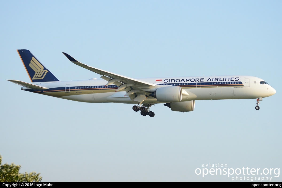 9V-SMB - Singapore Airlines Airbus A350-941 at Schiphol Airport (AMS/EHAM) taken by Ingo Mahn | openspotter.org | ID: 40850