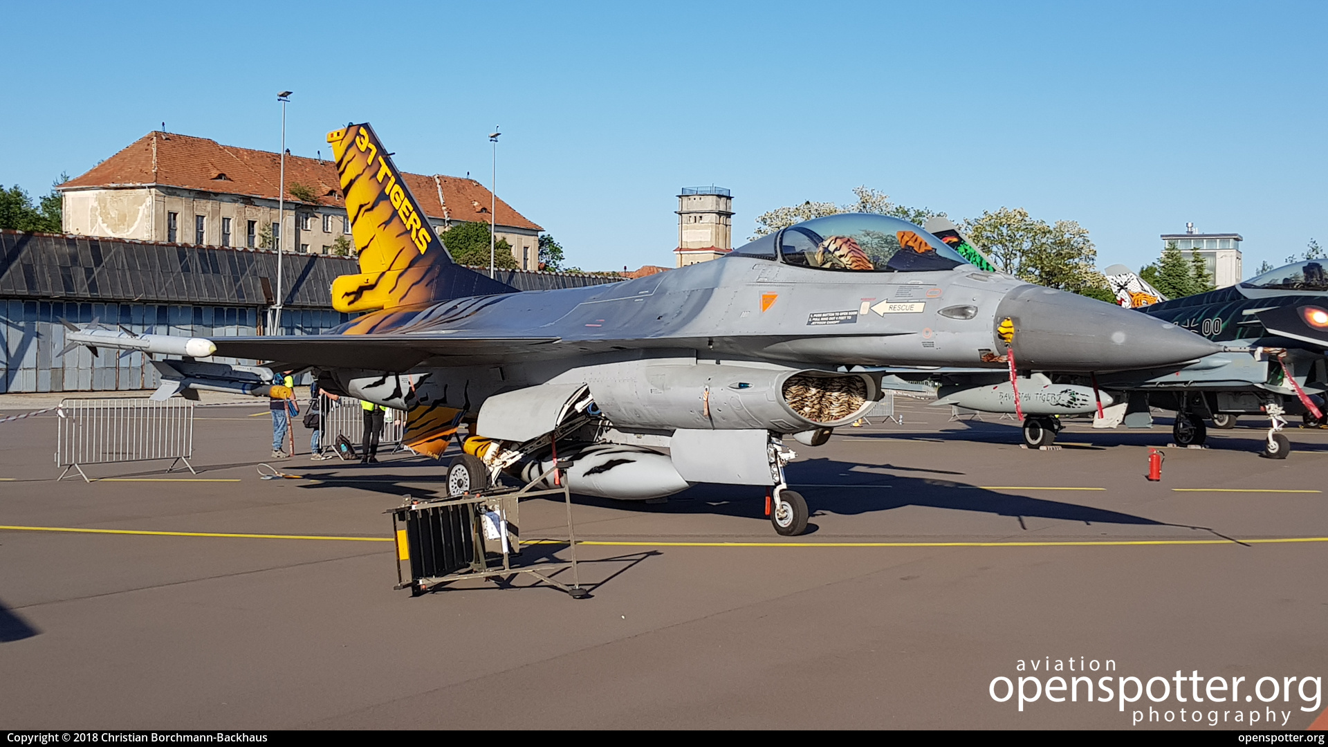 FA-116 - Belgian Air Force SABCA F-16AM Fighting Falcon at Poznan-Lawica (POZ/EPPO) taken by Christian Borchmann-Backhaus | openspotter.org | ID: 54465
