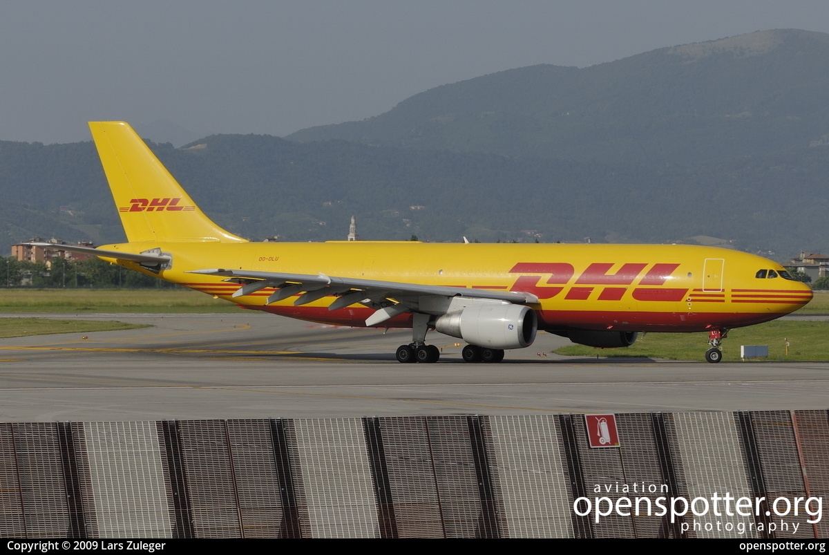 OO-DLU - European Air Transport Airbus A300B4-203(F) at Orio al Serio International Airport (BGY/LIME) taken by Lars Zuleger | openspotter.org | ID: 4373