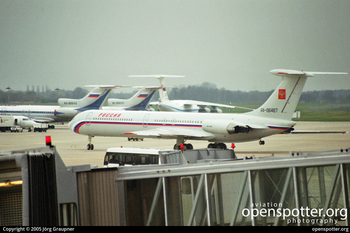 RA-86467 - Russian Federation Air Force Ilyushin Il-62M at Hanover-Langenhagen Airport (HAJ/EDDV) taken by Jörg Graupner | openspotter.org | ID: 8185
