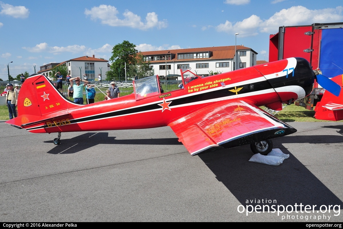 D-EJGS - Private / Untitled Yakovlev Yak-50 at Berlin-Schönefeld International Airport (SXF/EDDB) taken by Alexander Pelka | openspotter.org | ID: 40926