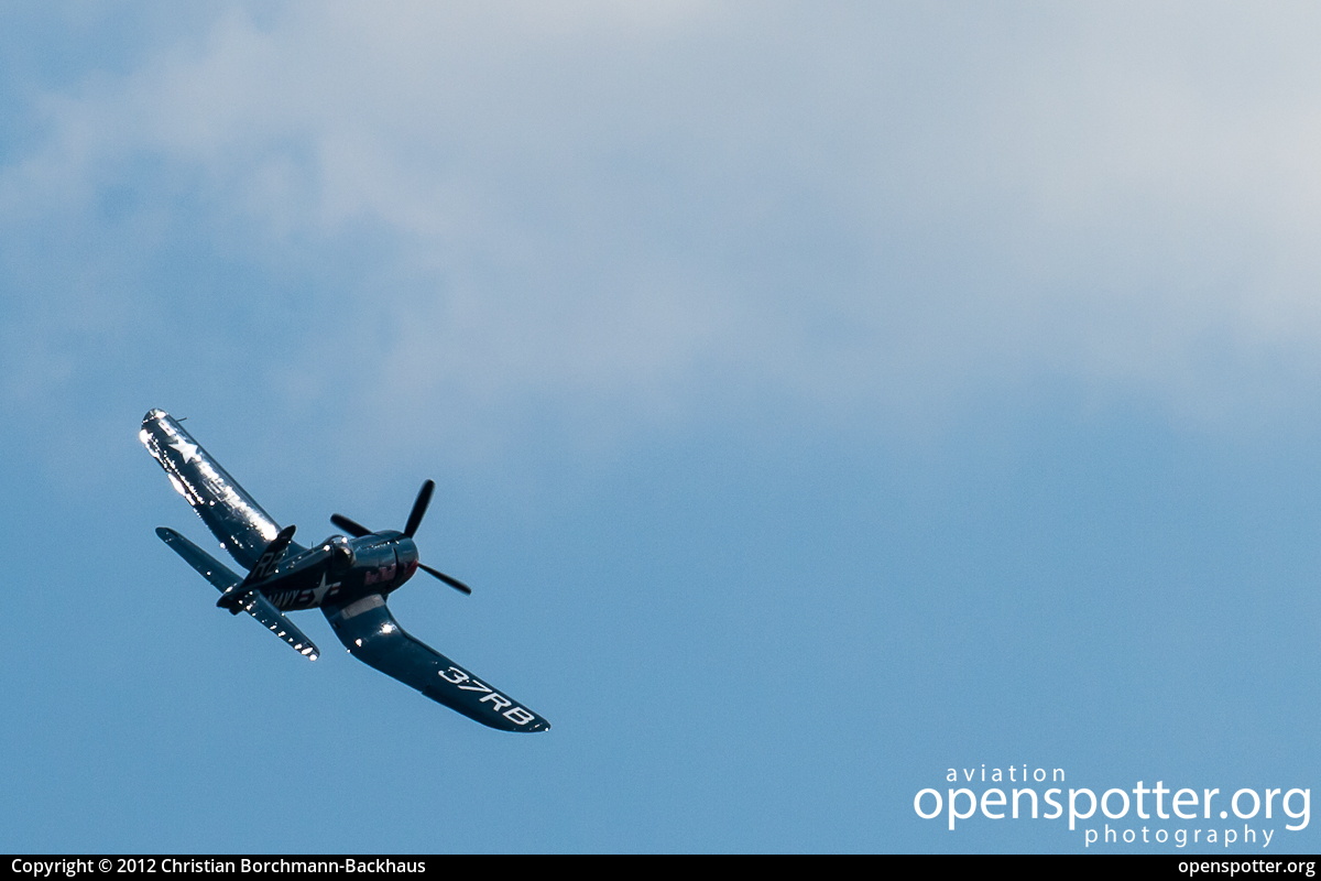 OE-EAS - Red Bull - The Flying Bulls Vought F4U-4 Corsair at Berlin-Schönefeld International Airport (SXF/EDDB) taken by Christian Borchmann-Backhaus | openspotter.org | ID: 4236