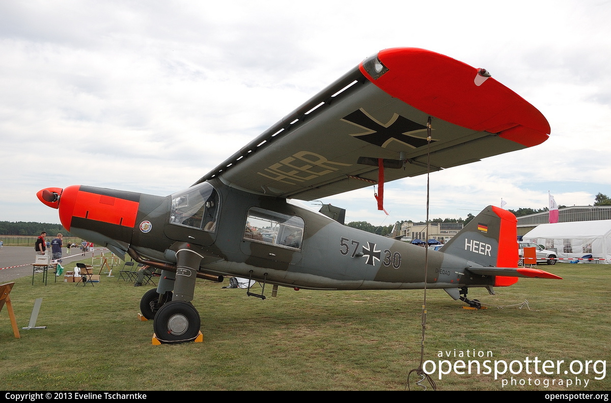 57+30 - Private / Untitled Dornier Do 27A-4 at RAF Gatow (GWW/EDBG) taken by Eveline Tscharntke | openspotter.org | ID: 31612