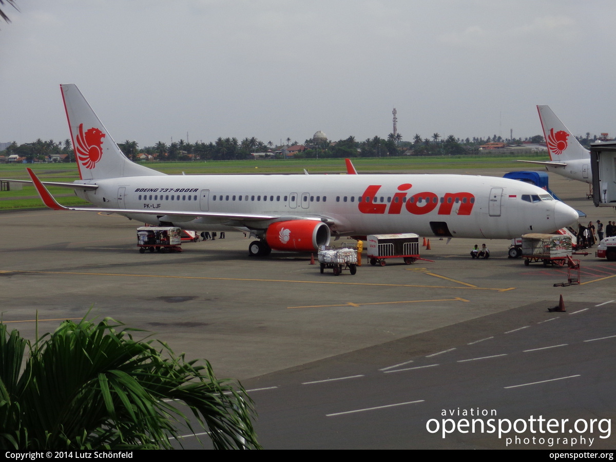 PK-LJF - Lion Mentari Airlines Boeing 737-9GP(ER)(WL) at Soekarno-Hatta International Airport (CGK/WIII) taken by Lutz Schönfeld | openspotter.org | ID: 15269
