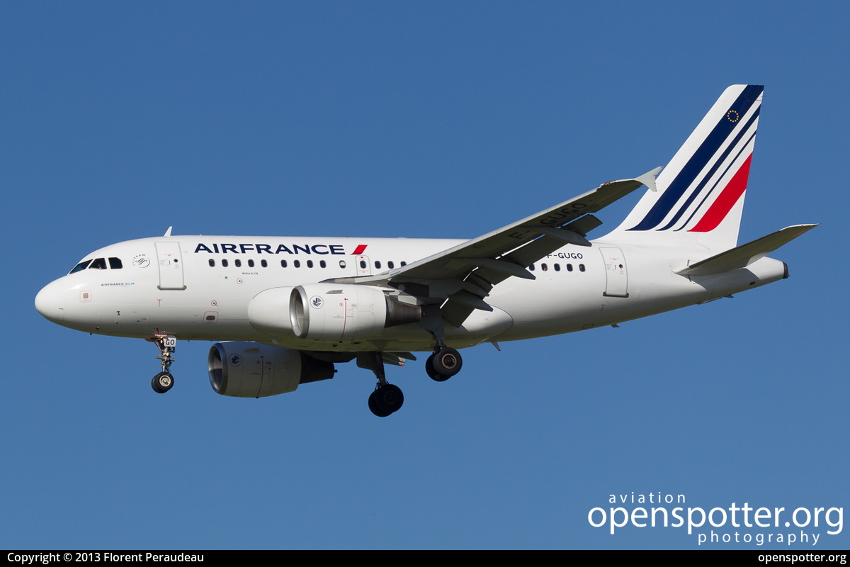 F-GUGO - Air France Airbus A318-111 at Toulouse Blagnac International Airport (TLS/LFBO) taken by Florent Peraudeau | openspotter.org | ID: 7105