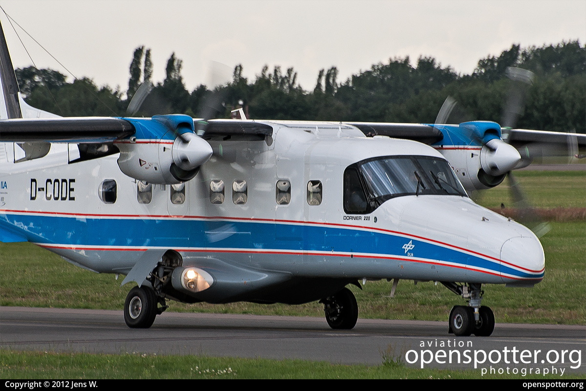 D-CODE - DLR Deutsches Zentrum für Luft- und Raumfahrt Dornier 228-101 at Braunschweig-Wolfsburg Regional Airport (BWE/EDVE) taken by Jens W. | openspotter.org | ID: 3679