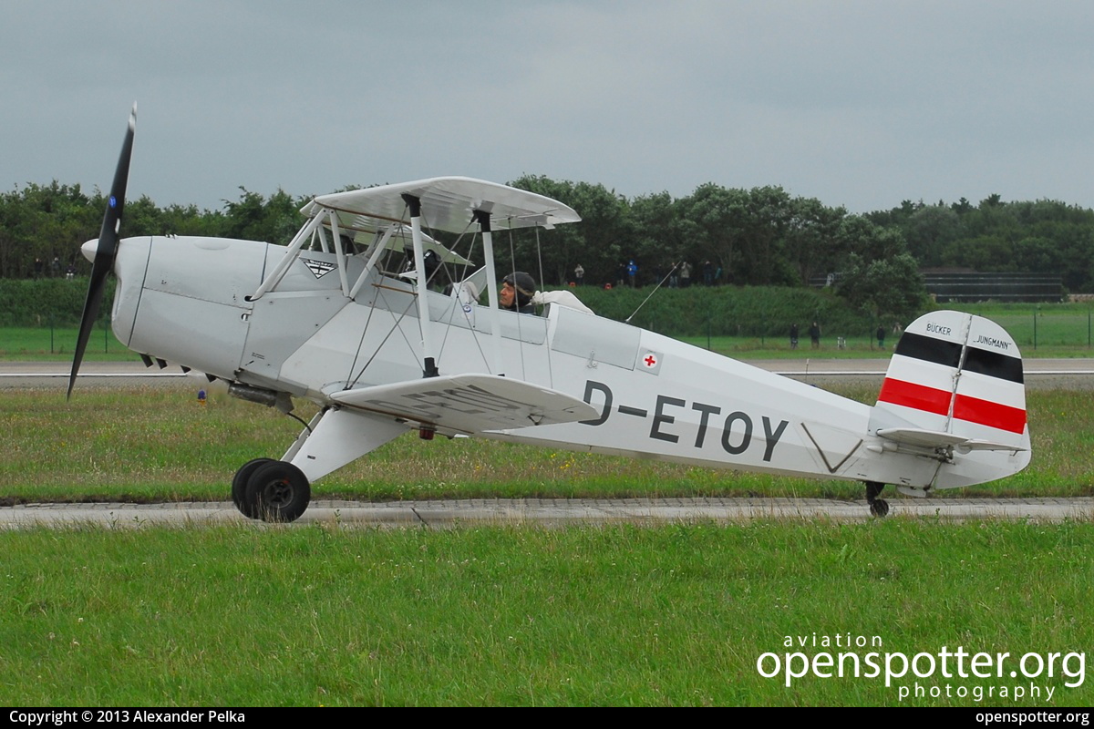 D-ETOY - Private / Untitled CASA 1-131E Jungmann at Fliegerhorst Wittmundhafen (ETNT) taken by Alexander Pelka | openspotter.org | ID: 23019