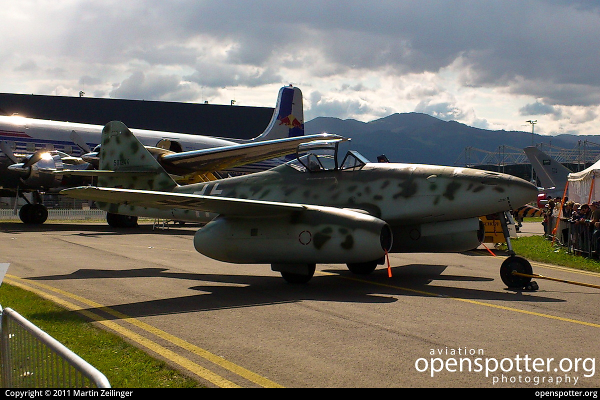 D-IMTT - Messerschmitt Stiftung Messerschmitt Me-262A-1C at Fliegerhorst Hinterstoisser (LOXZ) taken by Martin Zeilinger | openspotter.org | ID: 1367