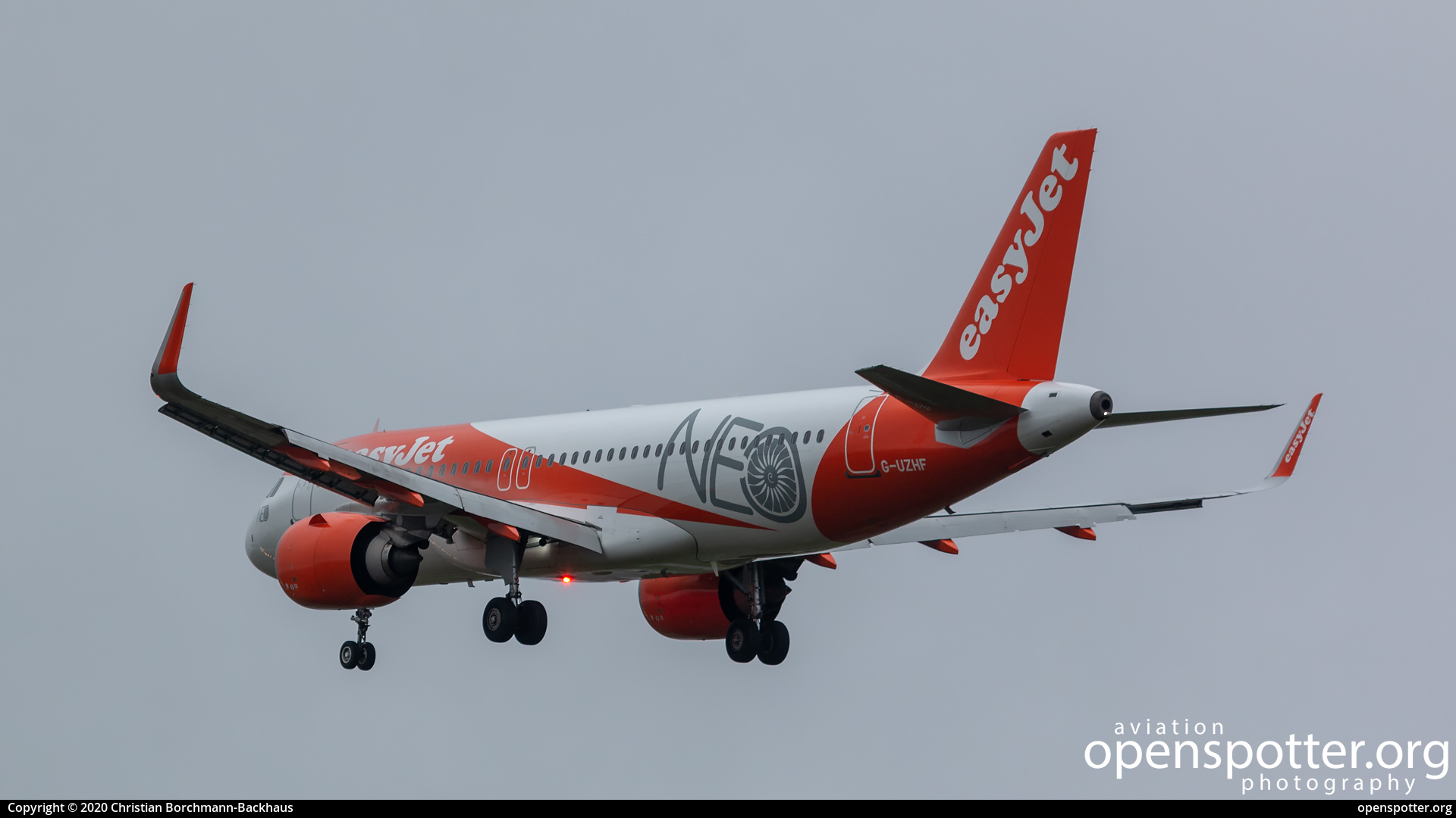G-UZHF - easyJet Airbus A320-251N(WL) at Flughafen Berlin-Brandenburg 