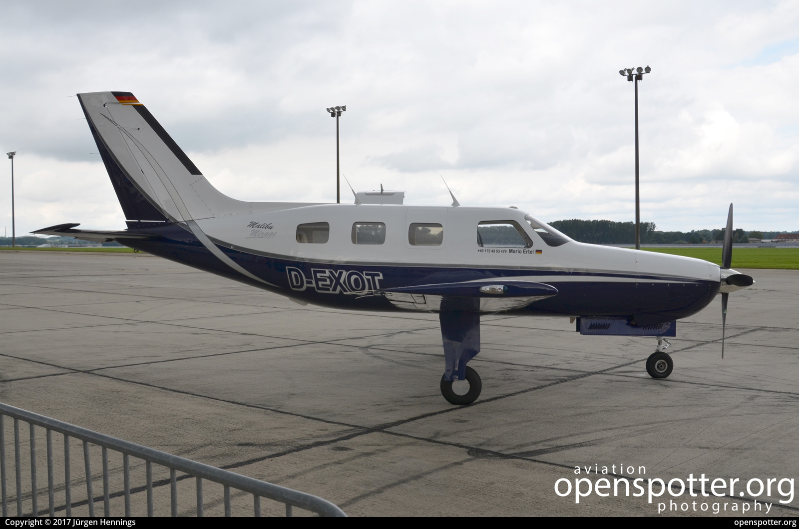 D-EXOT - Private / Untitled Piper PA-46-310P Malibu at Flugplatz Bautzen (EDAB) taken by Jürgen Hennings | openspotter.org | ID: 52996