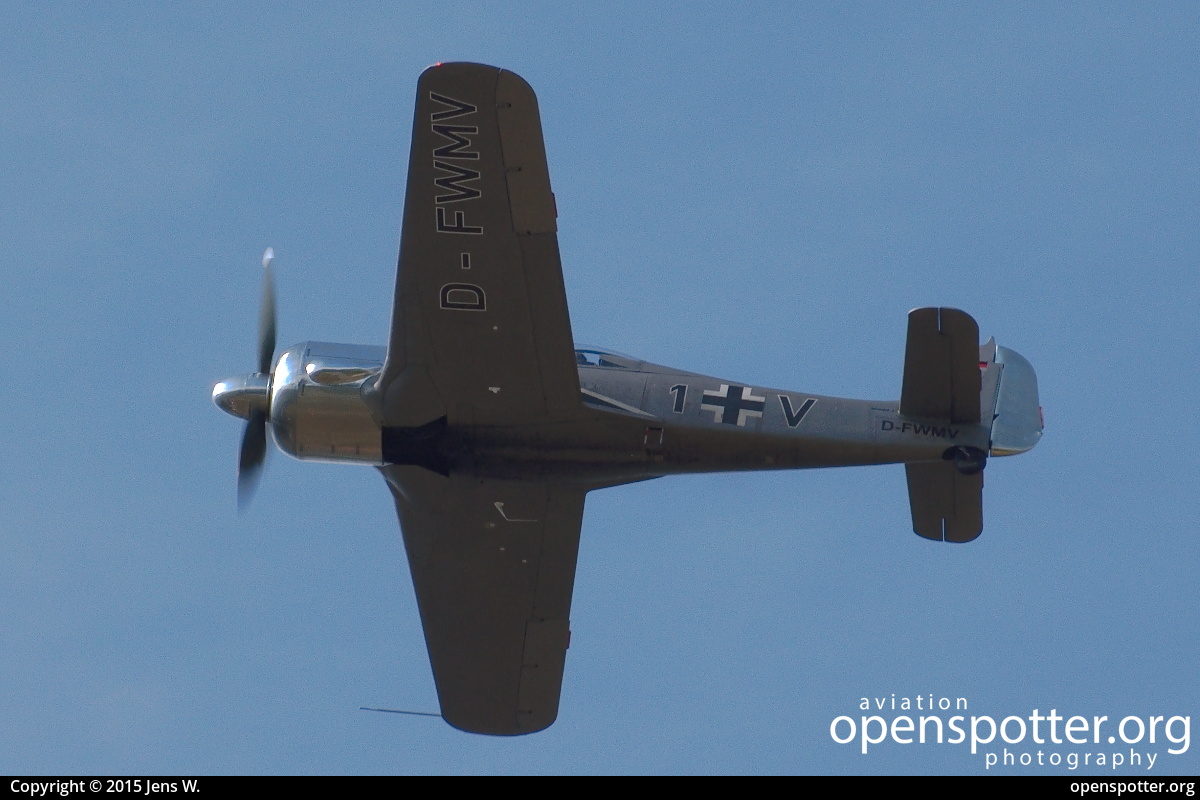 D-FWMV - Private / Untitled Focke Wulf FW-190 A8/M at Braunschweig-Wolfsburg Regional Airport (BWE/EDVE) taken by Jens W. | openspotter.org | ID: 23641