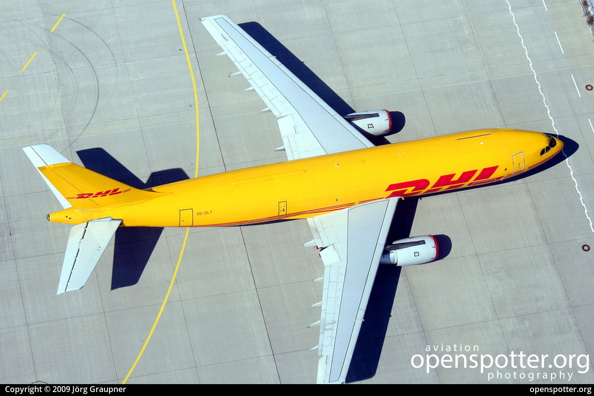 OO-DLY - European Air Transport Airbus A300B4-203(F) at Leipzig/Halle Airport (LEJ/EDDP) taken by Jörg Graupner | openspotter.org | ID: 4799