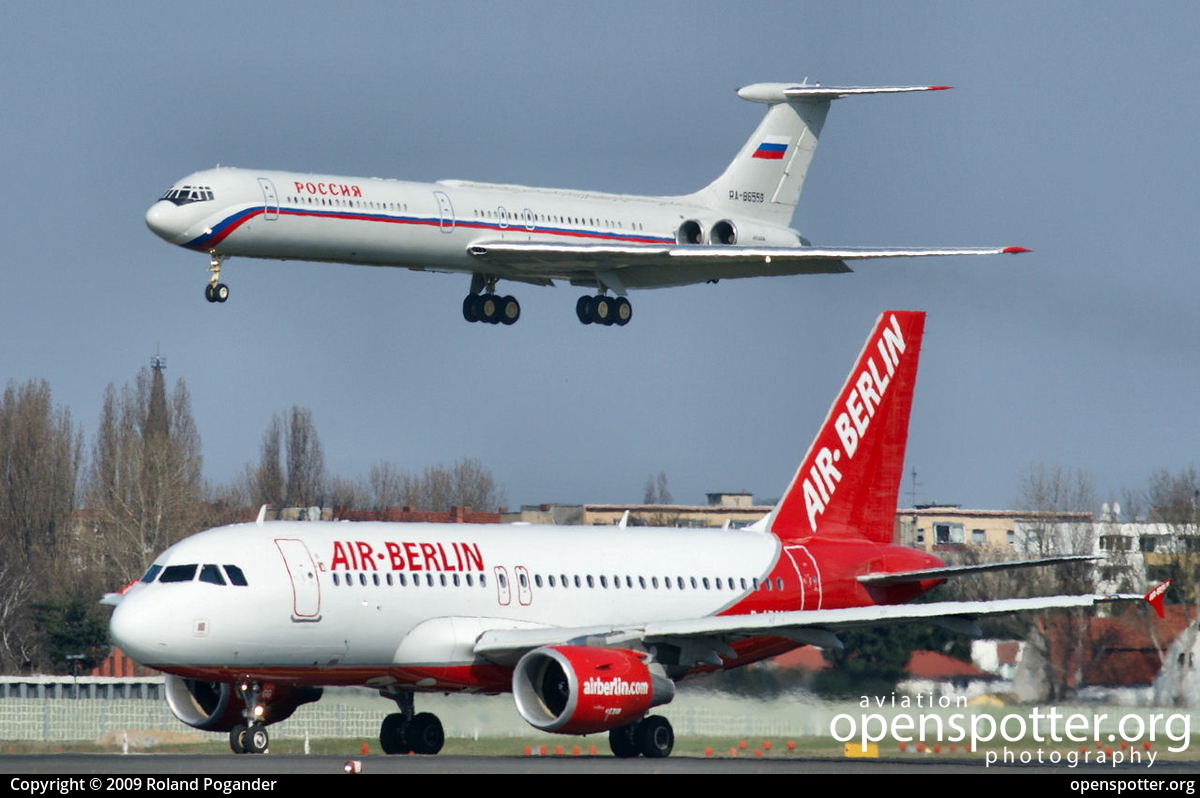 RA-86559 - Rossiya - Russian Airlines Ilyushin Il-62M at Berlin-Tegel Airport (TXL/EDDT) taken by Roland Pogander | openspotter.org | ID: 2798