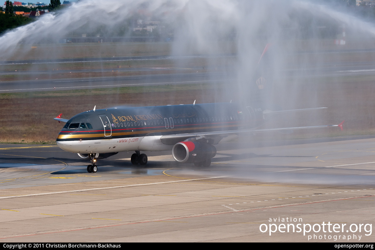 JY-AYD - Royal Jordanian Airbus A320-232 at Berlin-Tegel Airport (TXL/EDDT) taken by Christian Borchmann-Backhaus | openspotter.org | ID: 1202