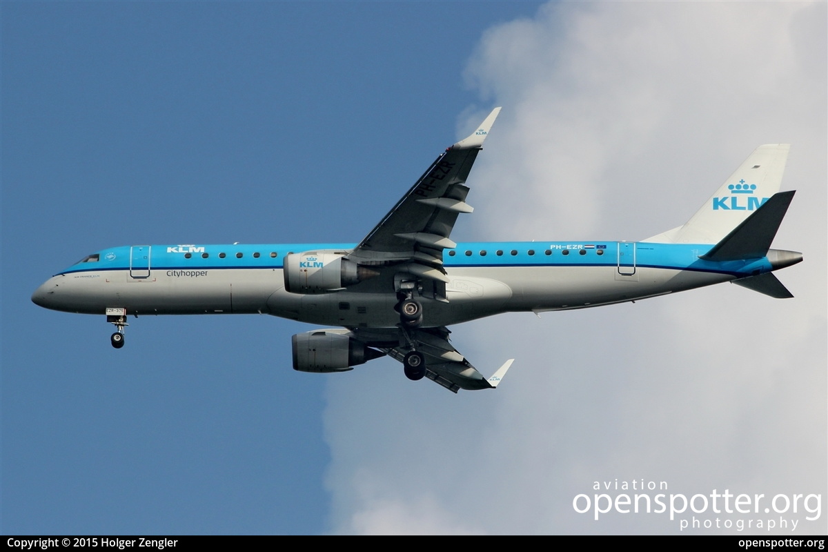 PH-EZR - KLM Cityhopper Embraer ERJ-190STD (ERJ-190-100) at Frankfurt International Airport (FRA/EDDF) taken by Holger Zengler | openspotter.org | ID: 25006