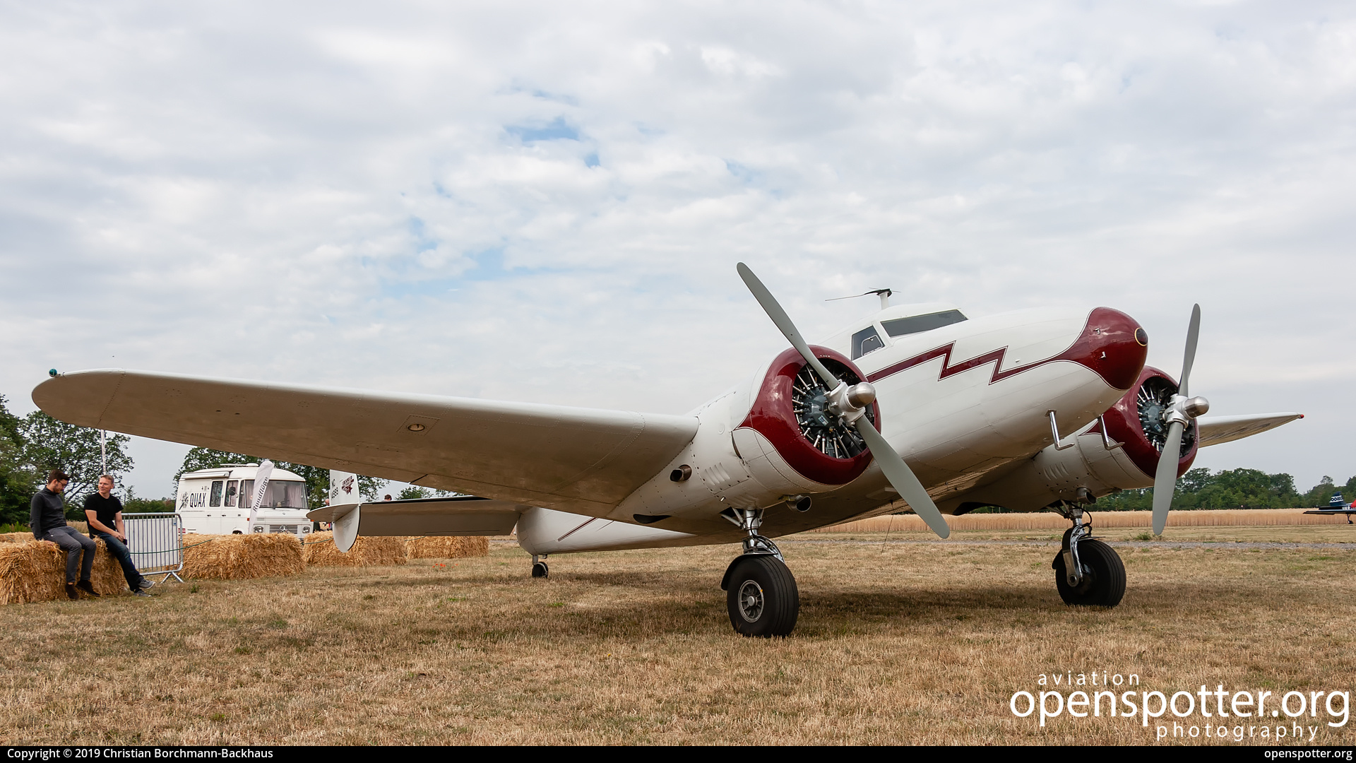 NC14999 - Private / Untitled Lockheed 12A Electra Junior at Flugplatz Bienenfarm (EDOI) taken by Christian Borchmann-Backhaus | openspotter.org | ID: 75844