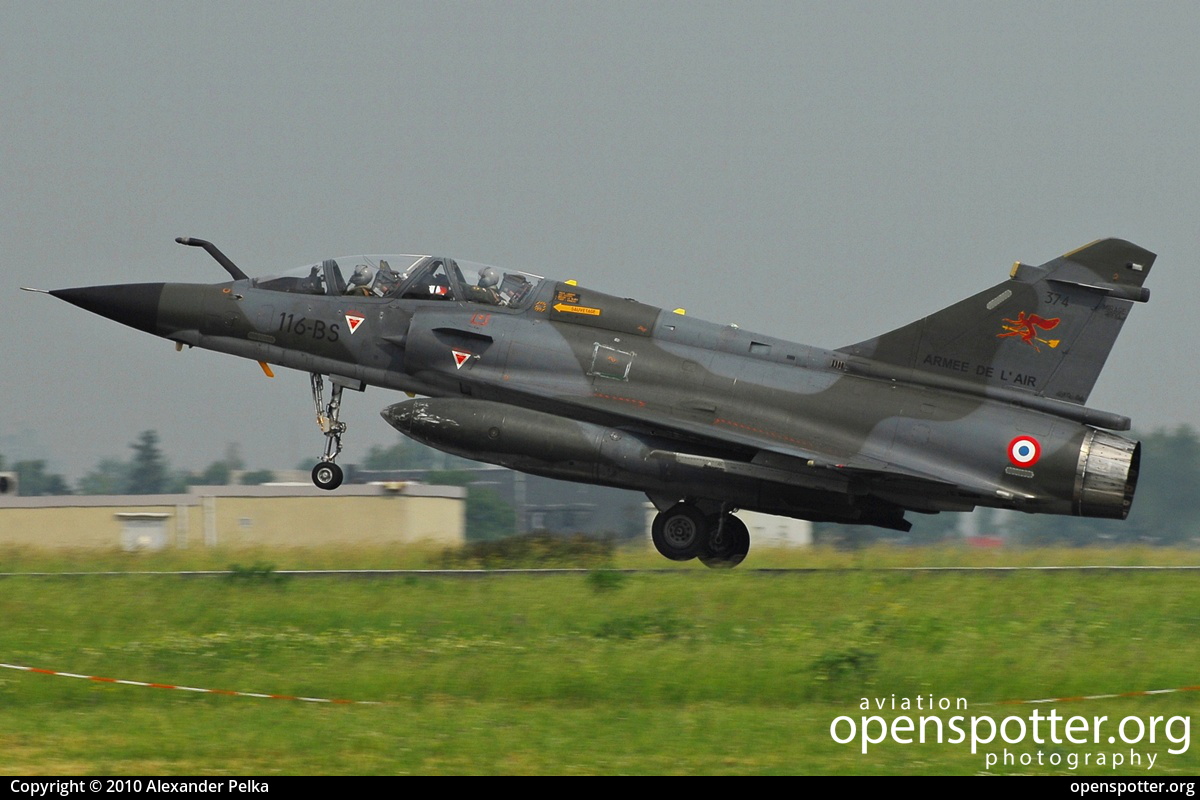 116-BS - France Air Force (Armée de l'Air) Dassault Mirage 2000C at Berlin-Schönefeld International Airport (SXF/EDDB) taken by Alexander Pelka | openspotter.org | ID: 20435
