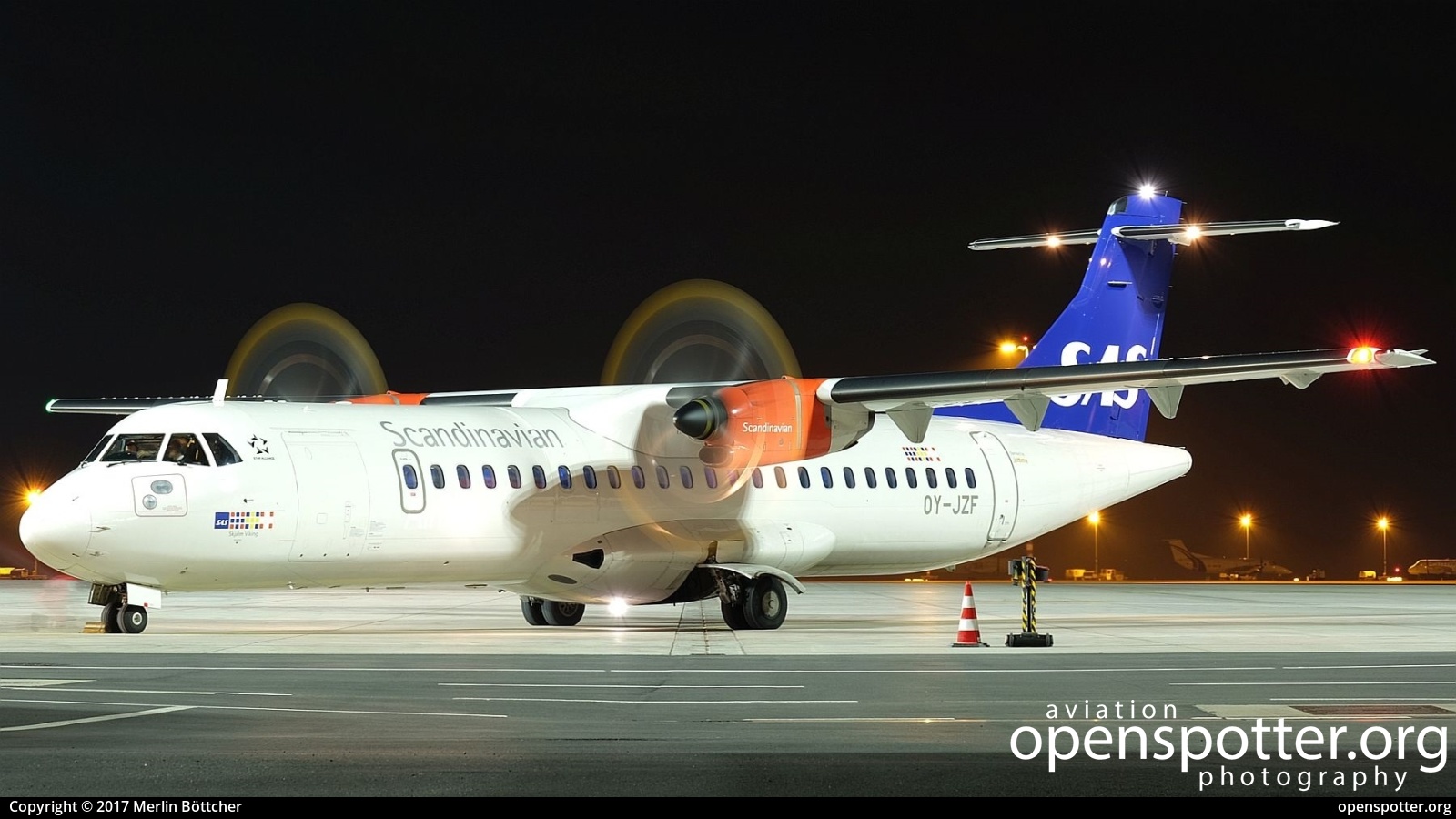 OY-JZF - Scandinavian Airlines ATR 72-600 (72-212A) at Hanover-Langenhagen Airport (HAJ/EDDV) taken by Merlin Böttcher | openspotter.org | ID: 41955