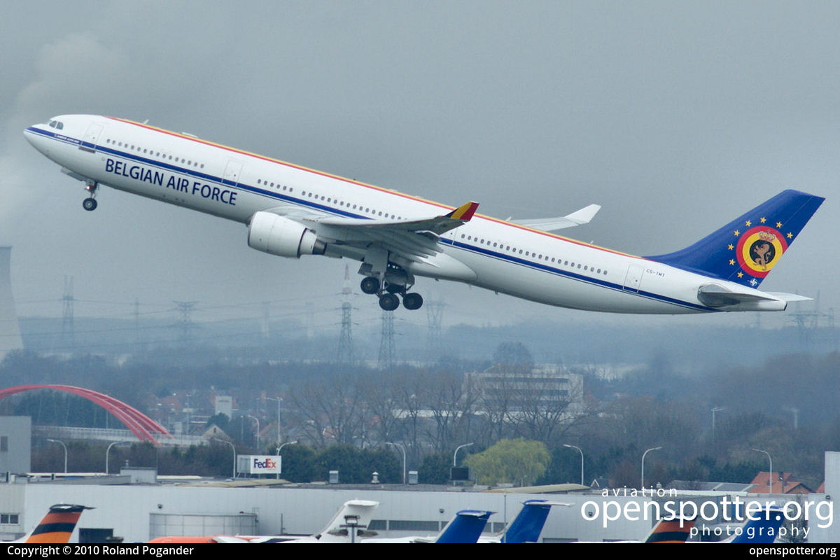 CS-TMT - Belgian Air Force Airbus A330-322 at Brussels Airport (Zaventem Airport) (BRU/EBBR) taken by Roland Pogander | openspotter.org | ID: 3048