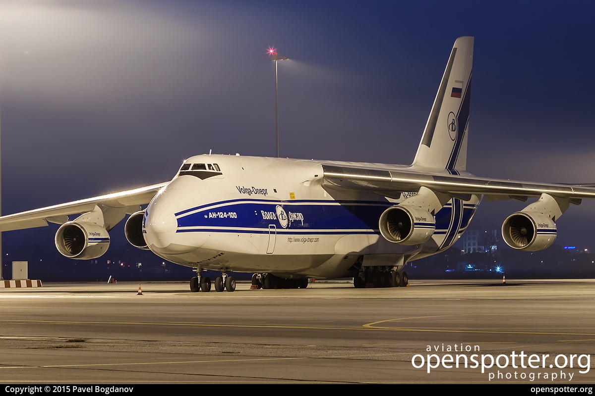 RA-82074 - Volga-Dnepr Airlines Antonov An-124-100 at Sofia Airport (SOF/LBSF) taken by Pavel Bogdanov | openspotter.org | ID: 26744