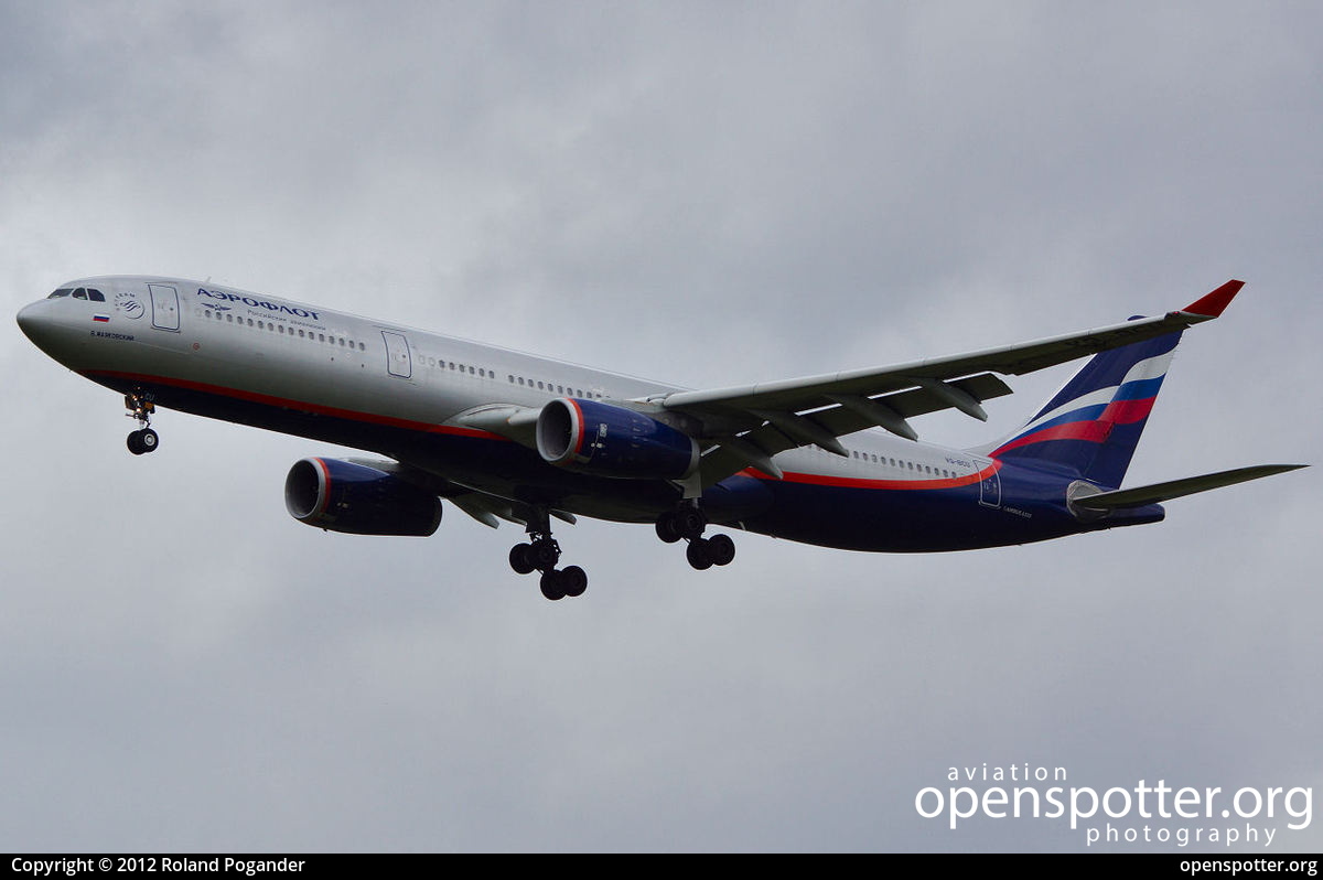 VQ-BCU - Aeroflot Russian Airlines Airbus A330-343X at Berlin-Schönefeld International Airport (SXF/EDDB) taken by Roland Pogander | openspotter.org | ID: 3268
