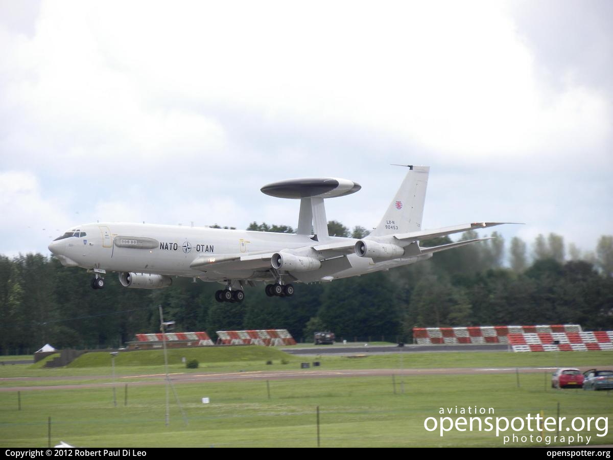 LX-N90453 - NATO / OTAN	 Boeing E-3A Sentry (707-320B) at RAF Fairford (FFD/EGVA) taken by Robert Paul Di Leo | openspotter.org | ID: 3367
