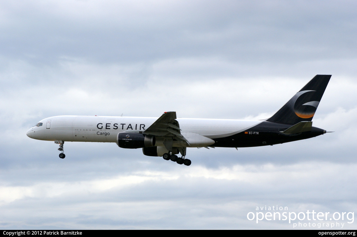 EC-FTR - Gestair Boeing 757-256(F) at Frankfurt International Airport (FRA/EDDF) taken by Patrick Barnitzke | openspotter.org | ID: 3602