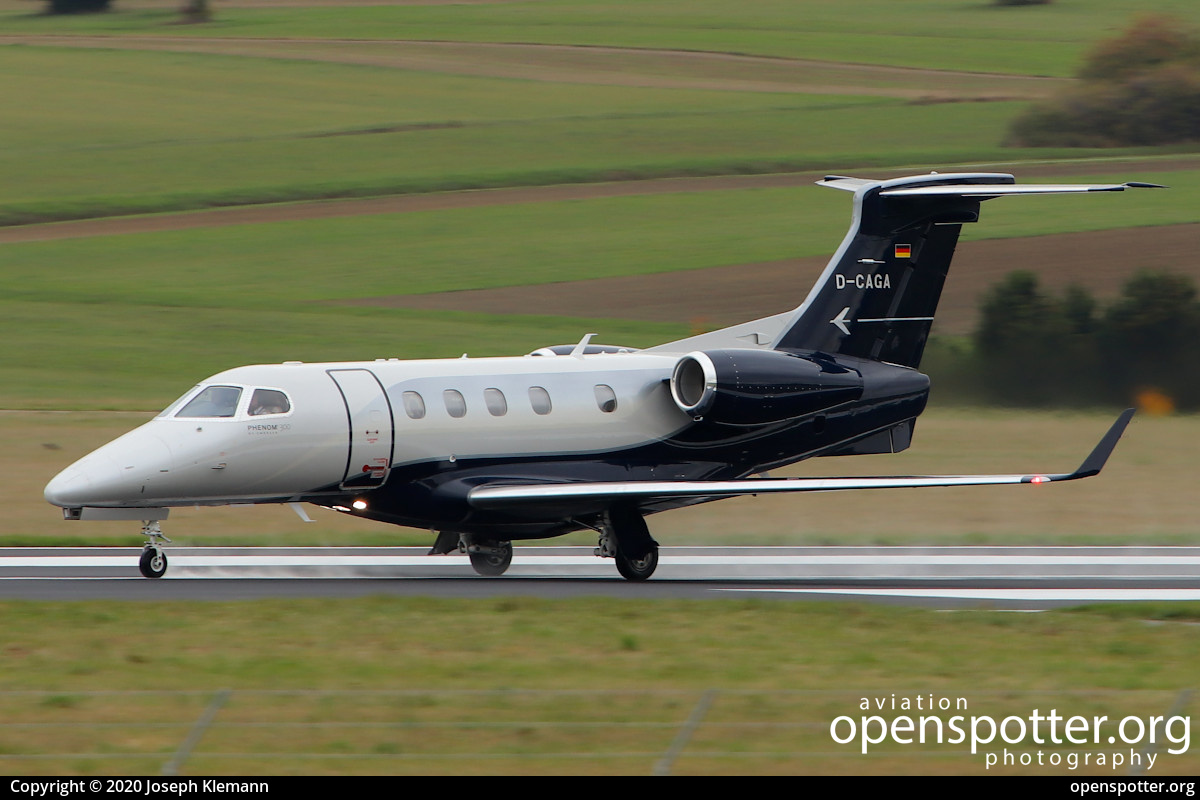 D-CAGA - Luxaviation Germany Embraer EMB-505 Phenom 300 at Saarbrücken Airport (SCN/EDDR) taken by Joseph Klemann | openspotter.org | ID: 70983