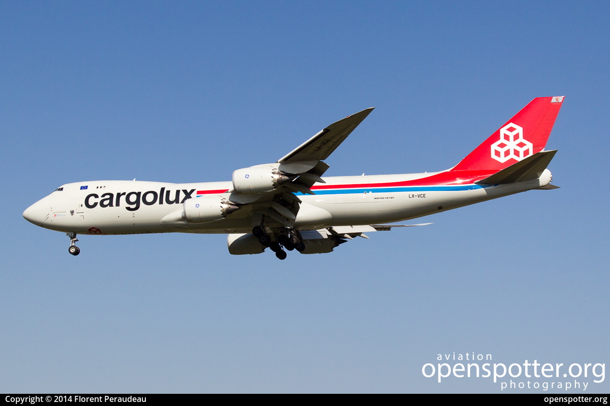 LFBO - Cargolux Airlines International Boeing 747-8R7F at Toulouse Blagnac International Airport (TLS/LFBO) taken by Florent Peraudeau | openspotter.org | ID: 20294
