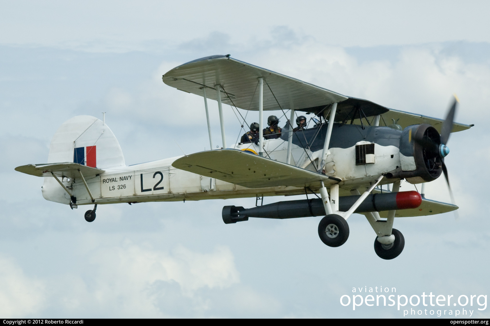 G-AJVH - Private / Untitled Fairey Swordfish Mk.II at Duxford Airport (QFO/EGSU) taken by Roberto Riccardi | openspotter.org | ID: 41598