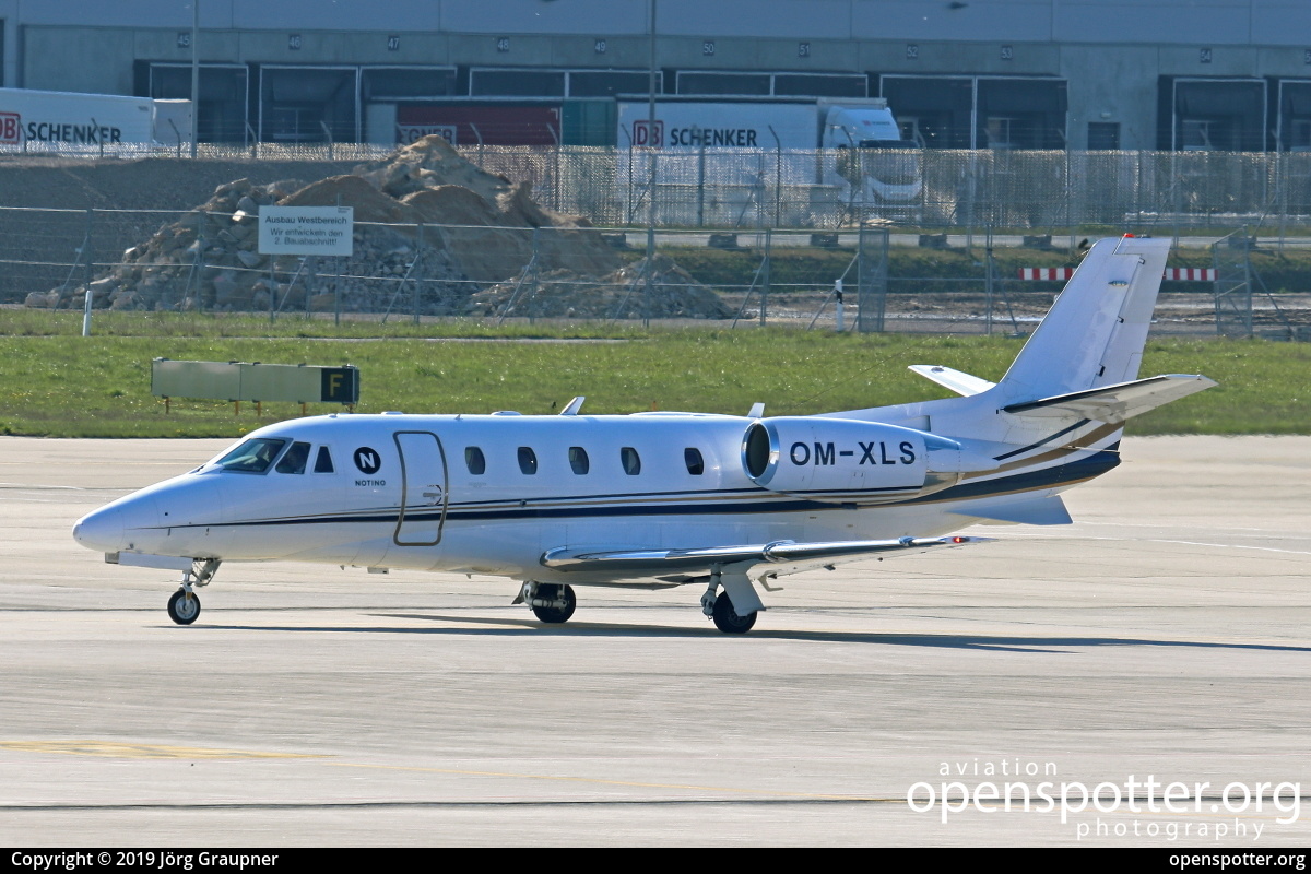 OM-XLS - Private / Untitled Cessna 560XL Citation Excel at Hanover-Langenhagen Airport (HAJ/EDDV) taken by Jörg Graupner | openspotter.org | ID: 64428