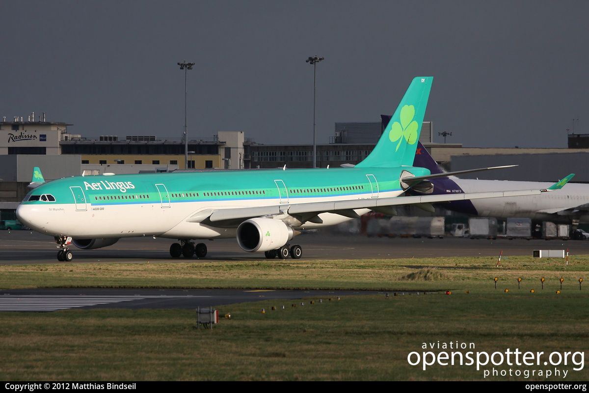 EI-EDY - Aer Lingus Airbus A330-302 at Dublin Airport (DUB/EIDW) taken by Matthias Bindseil | openspotter.org | ID: 22881
