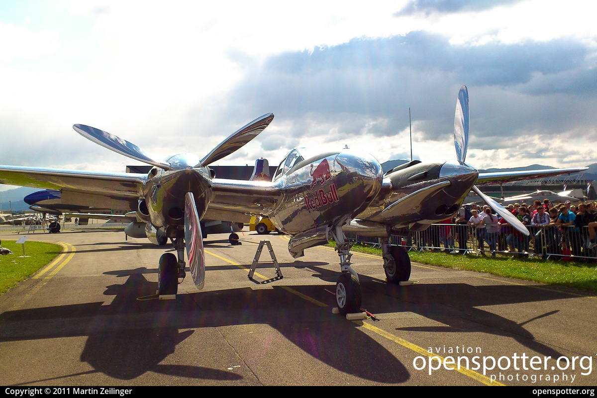 N25Y - Red Bull - The Flying Bulls Lockheed P-38L-5LD Lightning at Fliegerhorst Hinterstoisser (LOXZ) taken by Martin Zeilinger | openspotter.org | ID: 1368