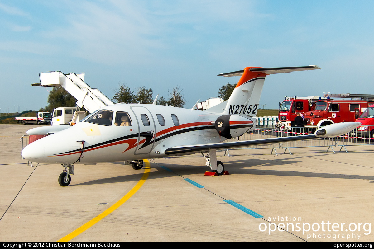 N27052 - Private / Untitled Eclipse 500 at Berlin-Schönefeld International Airport (SXF/EDDB) taken by Christian Borchmann-Backhaus | openspotter.org | ID: 4512