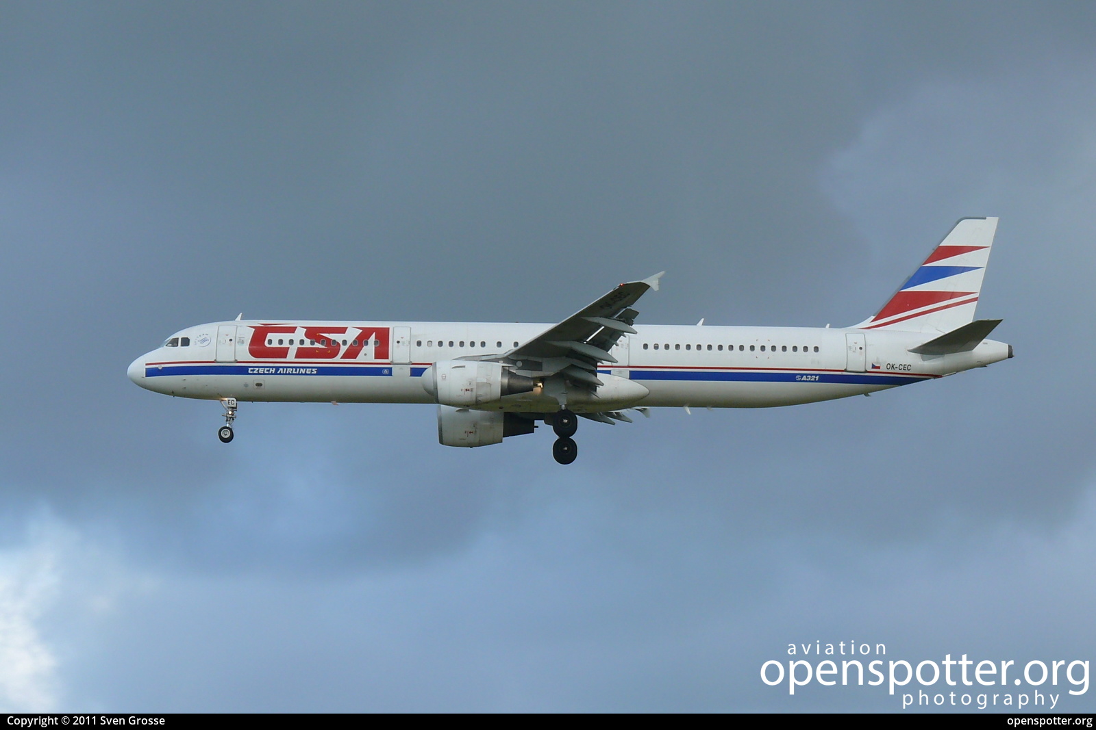 OK-CEC - Czech Airlines Airbus A321-211 at Schiphol Airport (AMS/EHAM) taken by Sven Grosse | openspotter.org | ID: 39199