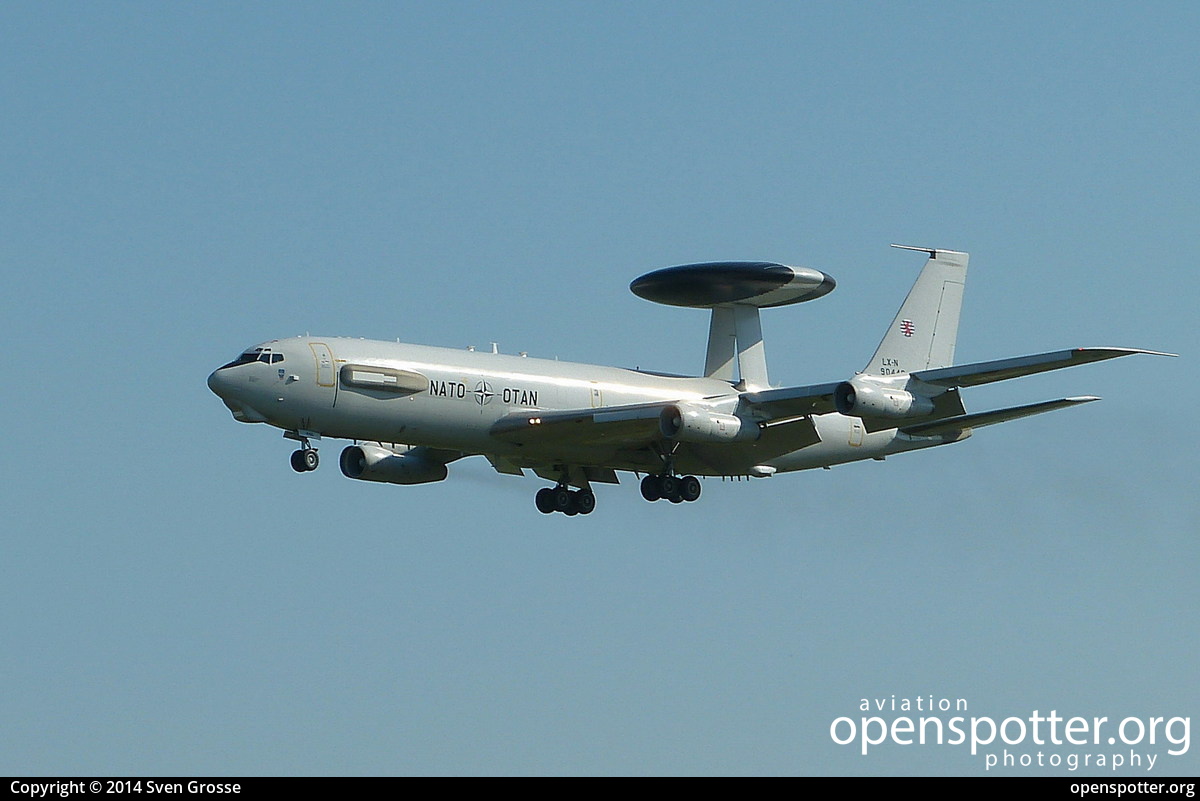 LX-N90446 - NATO / OTAN	 Boeing E-3A Sentry (707-320B) at Berlin-Schönefeld International Airport (SXF/EDDB) taken by Sven Grosse | openspotter.org | ID: 16323