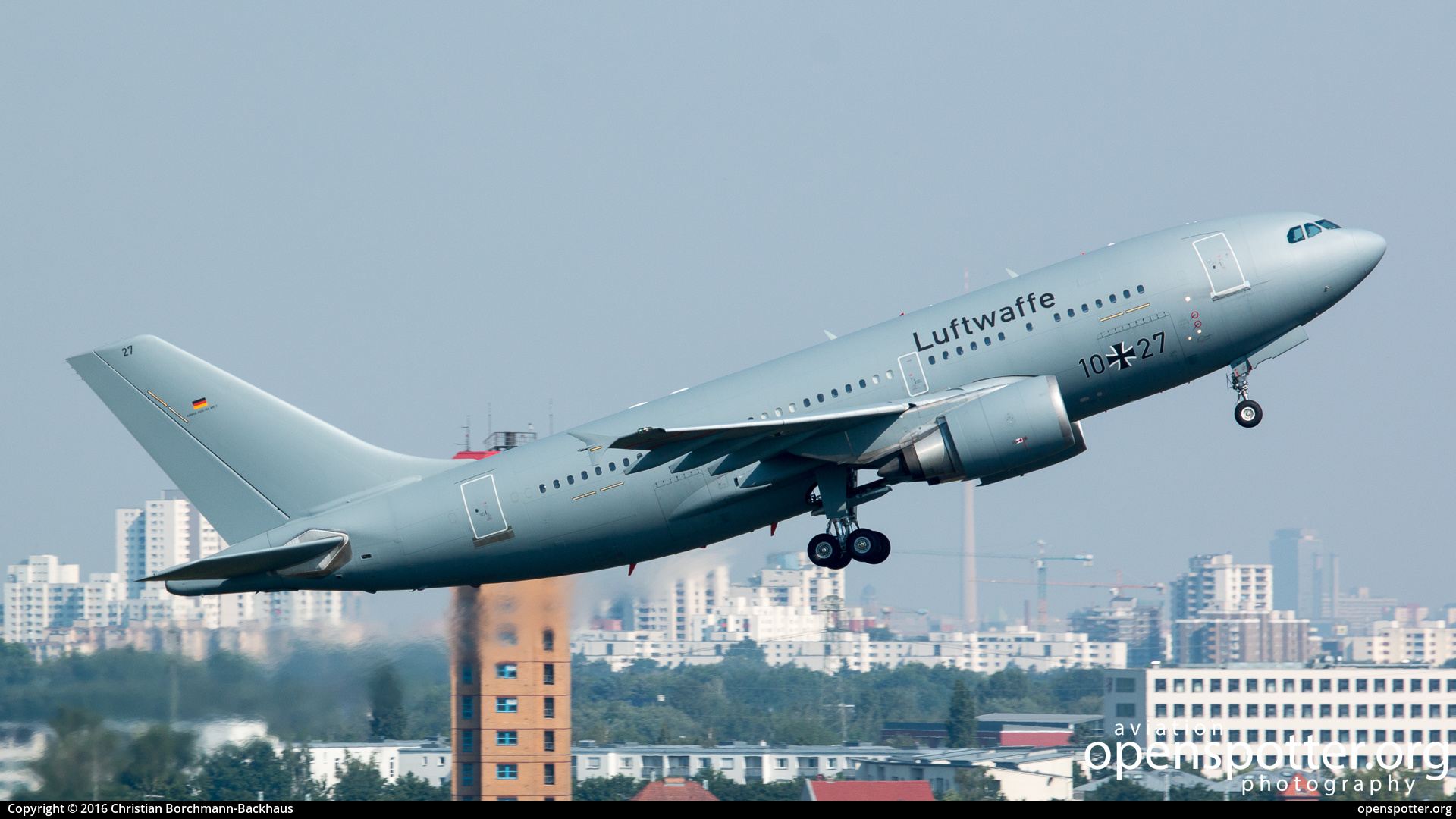10+27 - Luftwaffe (German Air Force) Airbus A310-304 (MRT) at Berlin-Schönefeld International Airport (SXF/EDDB) taken by Christian Borchmann-Backhaus | openspotter.org | ID: 46135