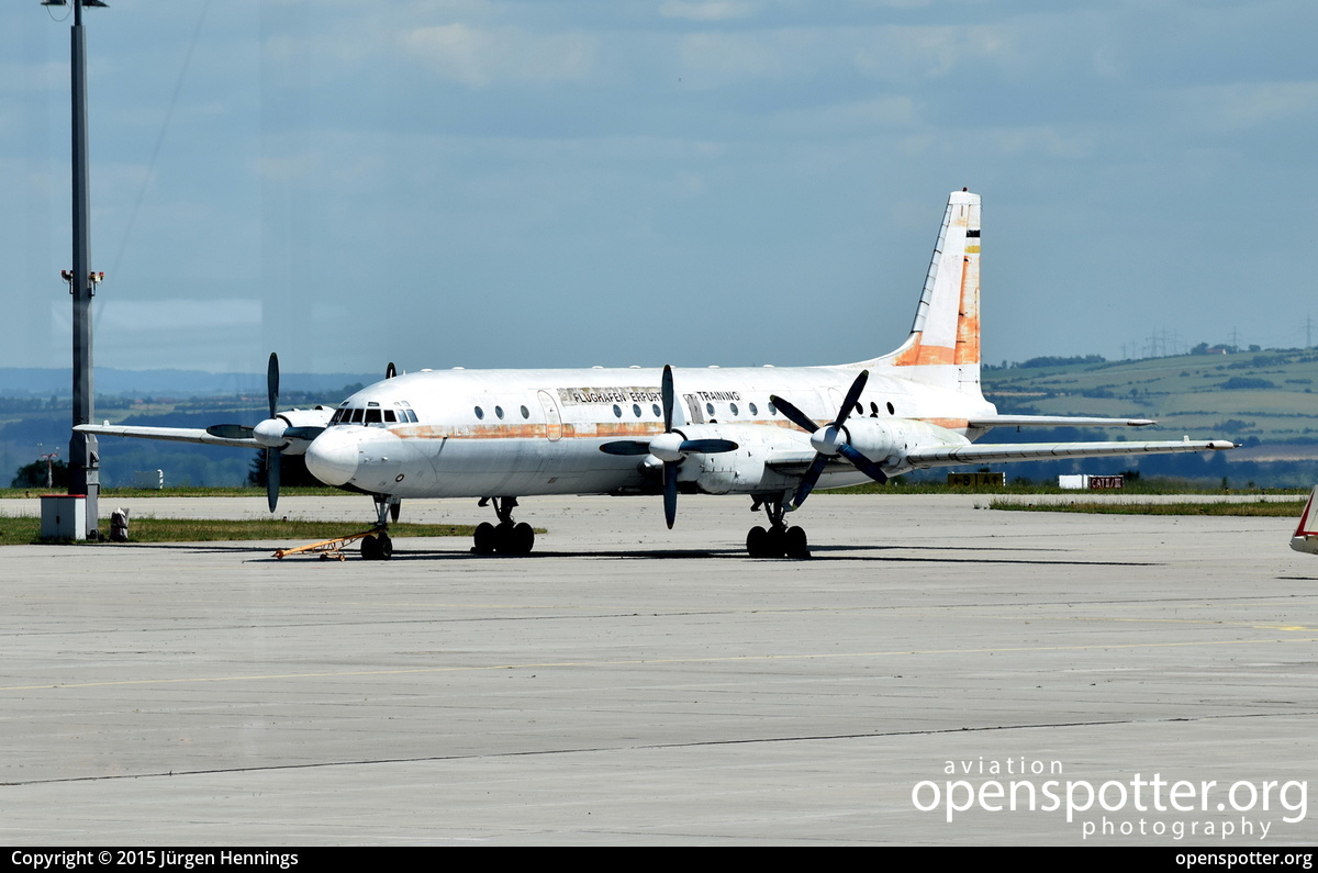 DDR-STG - Private / Untitled Ilyushin Il-18W at Erfurt Airport (ERF/EDDE) taken by Jürgen Hennings | openspotter.org | ID: 35729