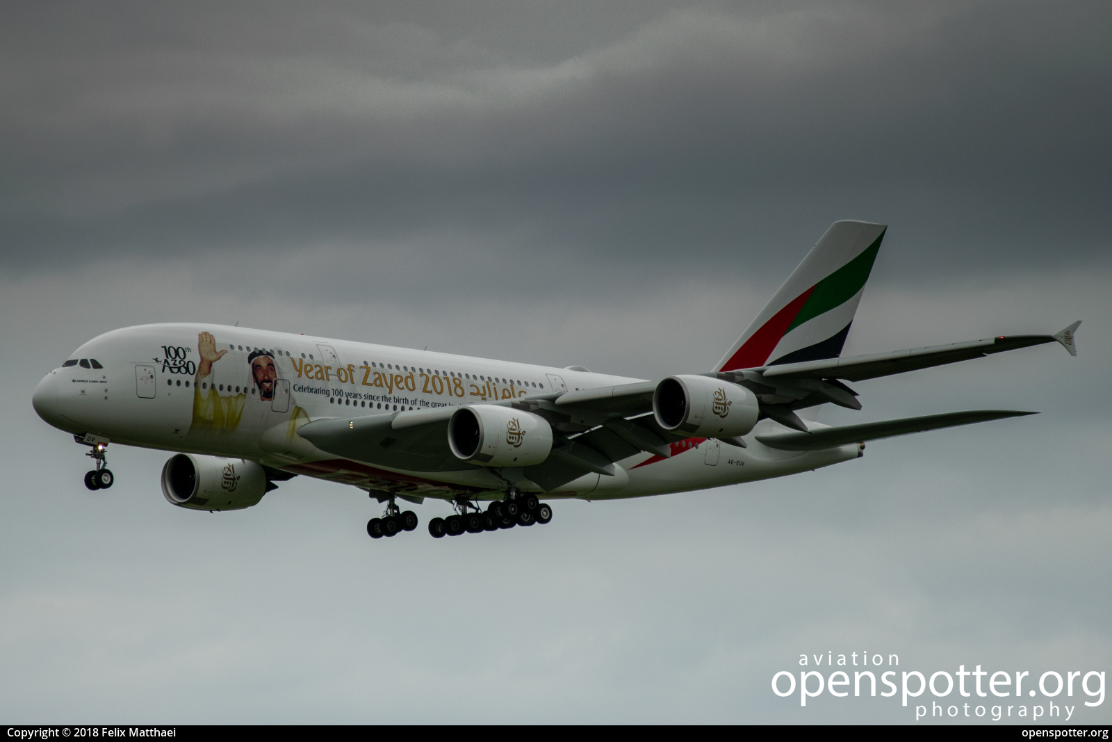 A6-EUV - Emirates Airbus A380-842 at Berlin-Schönefeld International Airport (SXF/EDDB) taken by Felix Matthaei | openspotter.org | ID: 53246