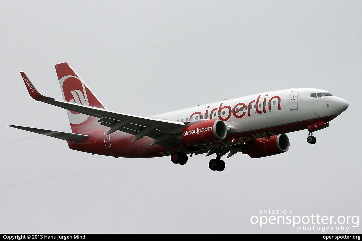 D-ABLF - Air Berlin Boeing 737-76J(WL) at Berlin-Tegel Airport (TXL/EDDT) taken by Hans-Jürgen Mind | openspotter.org | ID: 8879