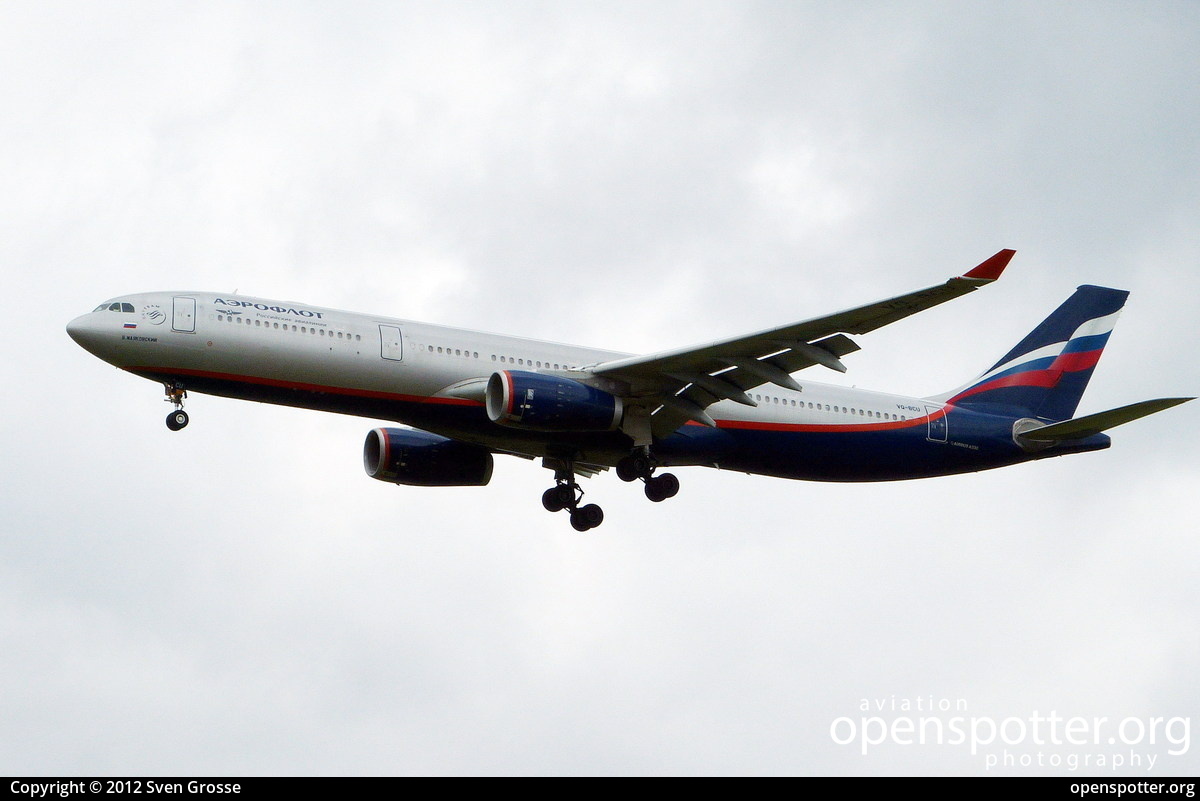 VQ-BCU - Aeroflot Russian Airlines Airbus A330-343X at Berlin-Schönefeld International Airport (SXF/EDDB) taken by Sven Grosse | openspotter.org | ID: 3262