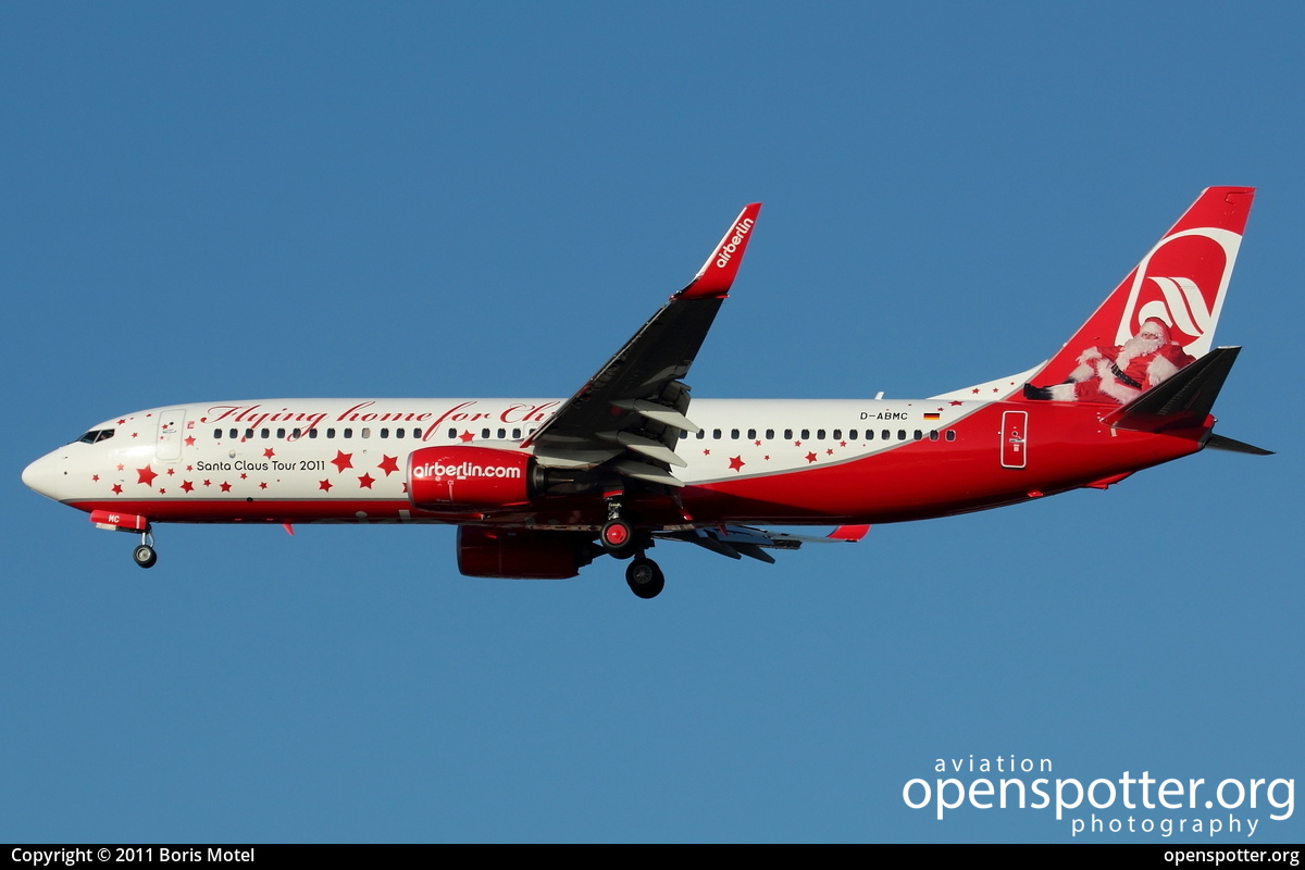 D-ABMC - Air Berlin Boeing 737-86J(WL) at Berlin-Tegel Airport (TXL/EDDT) taken by Boris Motel | openspotter.org | ID: 2121