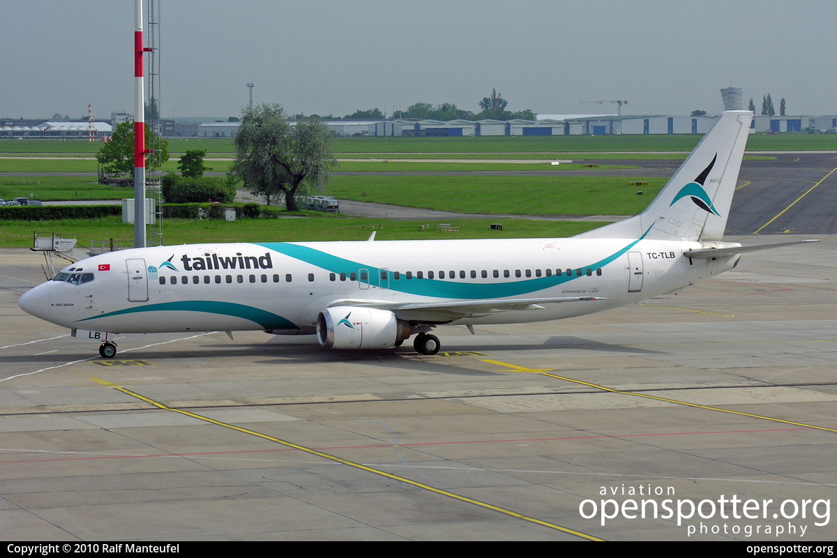 TC-TLB - Tailwind Boeing 737-4Q8 at Berlin-Schönefeld International Airport (SXF/EDDB) taken by Ralf Manteufel | openspotter.org | ID: 2193