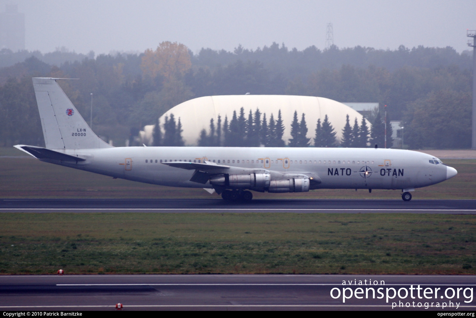 LX-N20000 - NATO / OTAN	 Boeing 707-307C (C-137) at Berlin-Tegel Airport (TXL/EDDT) taken by Patrick Barnitzke | openspotter.org | ID: 62881